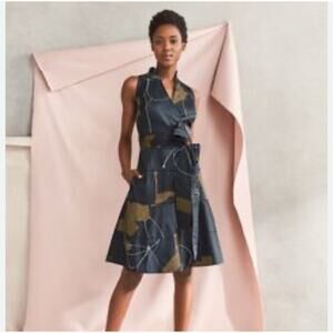 WORTH New York Wicker Dress SZ 10